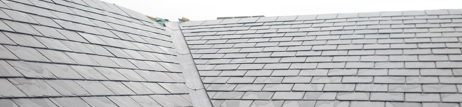 A new slate roof in Glasgow